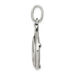 Load image into Gallery viewer, Sterling Silver & Bronze Antiqued Widows Mite Coin Pendant