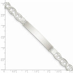 Load image into Gallery viewer, Sterling Silver Anchor ID Bracelet 8'' length
