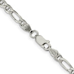Load image into Gallery viewer, Sterling Silver 3.75mm Figaro Anchor Chain