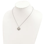 Load image into Gallery viewer, Sterling Silver & 12K Gold Horse In Heart Necklace