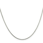 Load image into Gallery viewer, Sterling Silver 1mm 8 Sided Diamond-cut Box Chain