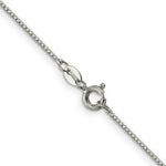 Load image into Gallery viewer, Sterling Silver 1mm 8 Sided Diamond-cut Box Chain