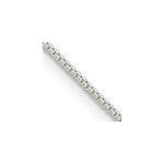 Load image into Gallery viewer, Sterling Silver 1mm 8 Sided Diamond-cut Box Chain