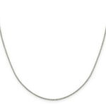 Load image into Gallery viewer, Sterling Silver 1.15mm 8 Sided Diamond-cut Box Chain