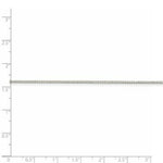 Load image into Gallery viewer, Sterling Silver 1.15mm 8 Sided Diamond-cut Box Chain