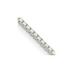 Load image into Gallery viewer, Sterling Silver 1.35mm 8 Sided Diamond-cut Box Chain
