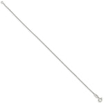 Load image into Gallery viewer, Sterling Silver 0.8mm Box Chain 9'' length