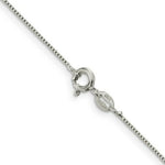 Load image into Gallery viewer, Sterling Silver .8mm Box Chain