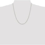 Load image into Gallery viewer, Sterling Silver .9mm Box Chain