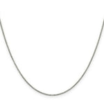 Load image into Gallery viewer, Sterling Silver with 2-inch extension Box Chain 18'' length