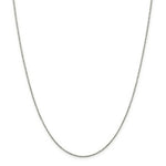 Load image into Gallery viewer, Sterling Silver with 2-inch extension Box Chain 18'' length