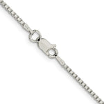 Load image into Gallery viewer, Sterling Silver 1.5mm Box Chain