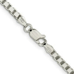 Load image into Gallery viewer, Sterling Silver 3.25mm Box Chain