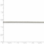 Load image into Gallery viewer, Sterling Silver Rhodium-plated 2mm Curb Chain