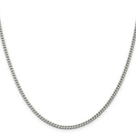 Load image into Gallery viewer, Sterling Silver 3mm Curb Chain