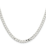 Load image into Gallery viewer, Sterling Silver 4.5mm Curb Chain
