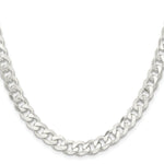 Load image into Gallery viewer, Sterling Silver 7.5mm Curb Chain