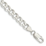 Load image into Gallery viewer, Sterling Silver 7.5mm Curb Chain