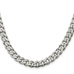 Load image into Gallery viewer, Sterling Silver 8mm Curb Chain