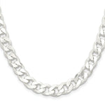 Load image into Gallery viewer, Sterling Silver 9mm Curb Chain