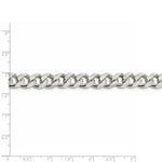 Load image into Gallery viewer, Sterling Silver 9mm Curb Chain