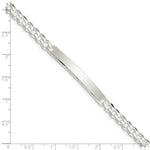 Load image into Gallery viewer, Sterling Silver Curb ID Bracelet