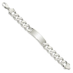 Load image into Gallery viewer, Sterling Silver Curb ID Bracelet 8.5'' length