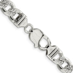 Load image into Gallery viewer, Sterling Silver 9.15mm Pav? Curb Chain