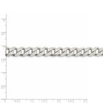Load image into Gallery viewer, Sterling Silver 9.15mm Pav? Curb Chain