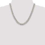 Load image into Gallery viewer, Sterling Silver 9.15mm Pav? Curb Chain