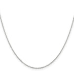 Load image into Gallery viewer, Sterling Silver 1.25mm Cable Chain