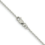 Load image into Gallery viewer, Sterling Silver 1.5mm Cable Chain