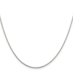 Load image into Gallery viewer, Sterling Silver 1.5mm Cable Chain
