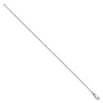 Load image into Gallery viewer, Sterling Silver 1mm Cable Chain 7'' length Bracelet