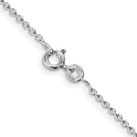 Load image into Gallery viewer, Sterling Silver Rhodium-plated 1.5mm Cable Chain