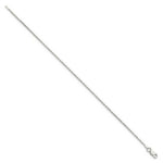 Load image into Gallery viewer, Sterling Silver 1.5mm Diamond-cut Rope Chain 7'' length