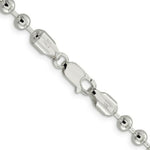 Load image into Gallery viewer, Sterling Silver 5mm Beaded Chain 18'' length