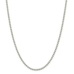 Load image into Gallery viewer, Sterling Silver 5mm Beaded Chain 18'' length