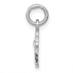 Load image into Gallery viewer, Sterling Silver Child's Preciosca Crystal April Birthstone Cross Pendant