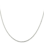 Load image into Gallery viewer, Sterling Silver 1.2mm 8 Sided Diamond-cut Mirror Box Chain 18'' length