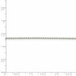 Load image into Gallery viewer, Sterling Silver 1.2mm 8 Sided Diamond-cut Mirror Box Chain 18'' length