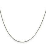 Load image into Gallery viewer, Sterling Silver 1mm Open Curb Chain 18'' length
