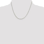 Load image into Gallery viewer, Sterling Silver 1mm Open Curb Chain 18'' length