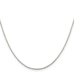 Load image into Gallery viewer, Sterling Silver .5mm Flat Cable Chain 18'' length