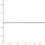 Load image into Gallery viewer, Sterling Silver .5mm Flat Cable Chain 18'' length