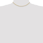 Load image into Gallery viewer, 14K Yellow Gold 2mm Diamond-cut Quadruple Rope Chain Necklace Length 14'' inches