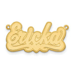 Load image into Gallery viewer, Roy Rose Jewelry Custom Made Personalized Name Necklace Pendant Cursive with Heart, size 1.1" inches, in 10K Yellow Gold in Length Choice of 16", 18", or 20"