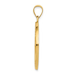 Load image into Gallery viewer, 14K Yellow Gold Saint Christopher Medal Pendant 26mm width