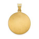 Load image into Gallery viewer, 14K Yellow Gold Saint Anthony Medal Pendant