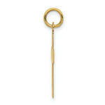 Load image into Gallery viewer, 14K Yellow Gold Polished Cross Pendant 29mm length